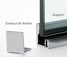 photo info 4 Embouts de profil F209 et F212 finition au choix