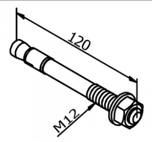 20 Goujons d'ancrage FAZ II Fischer pour fixation garde corps EasyMount